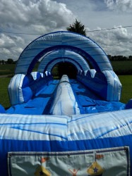 slip20n20slide203 1746649336 35' Dual Lane Slip N Slide